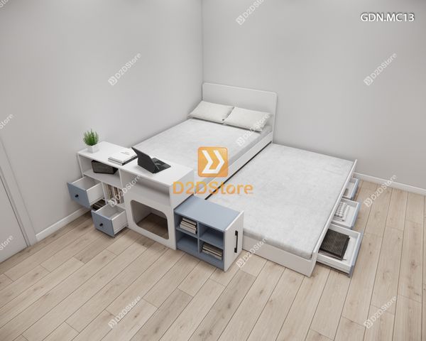 Giường kéo 2 tầng mẹ bồng con GDN.MC13