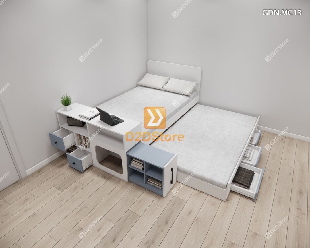  Giường kéo 2 tầng mẹ bồng con GDN.MC13 