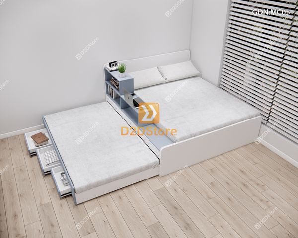 Giường kéo 2 tầng mẹ bồng con GDN.MC05