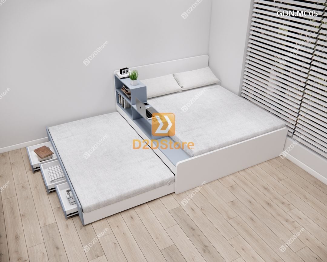  Giường kéo 2 tầng mẹ bồng con GDN.MC05 