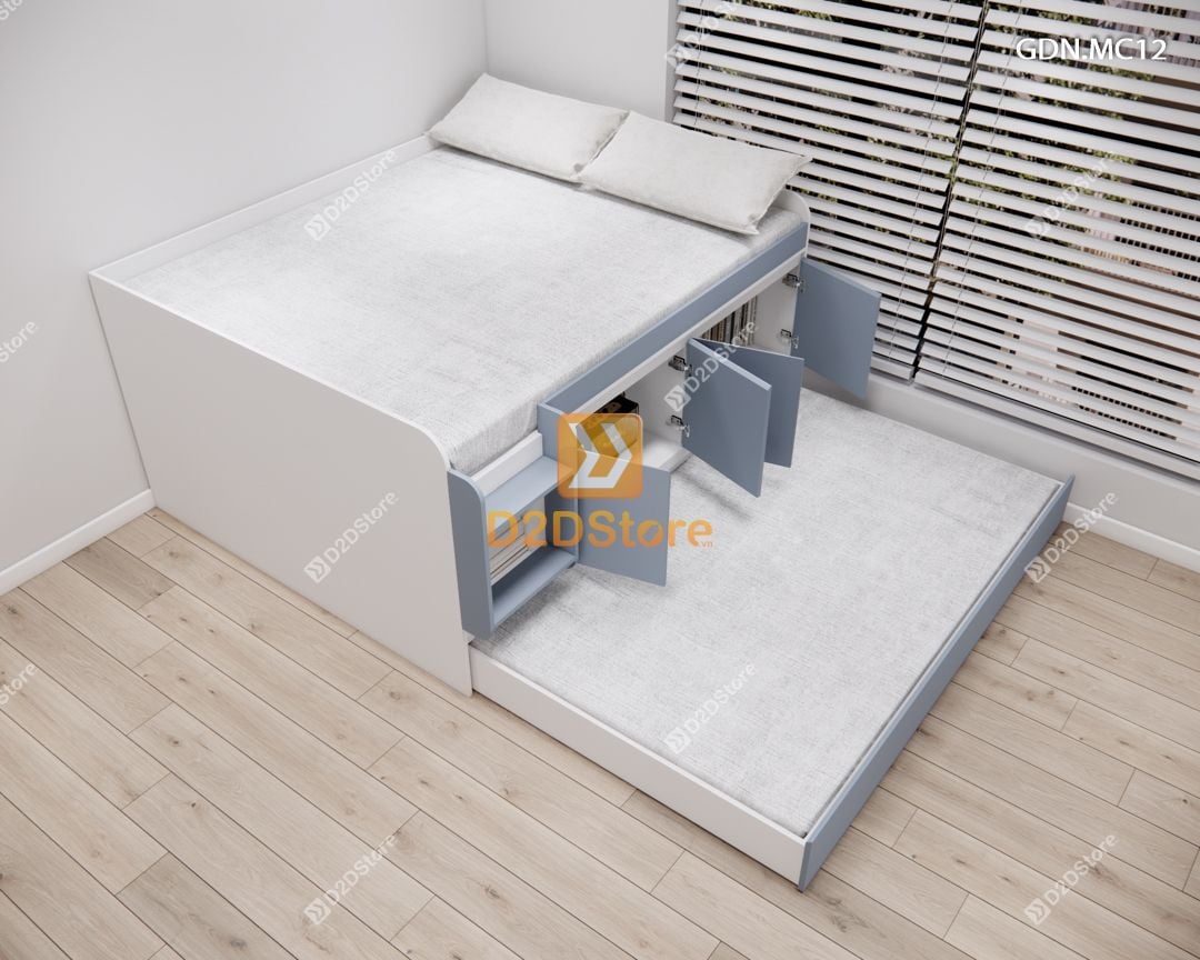  Giường kéo 2 tầng mẹ bồng con GDN.MC12 