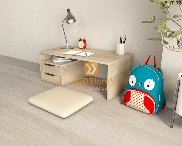 Bàn học thấp cho bé BHT.02