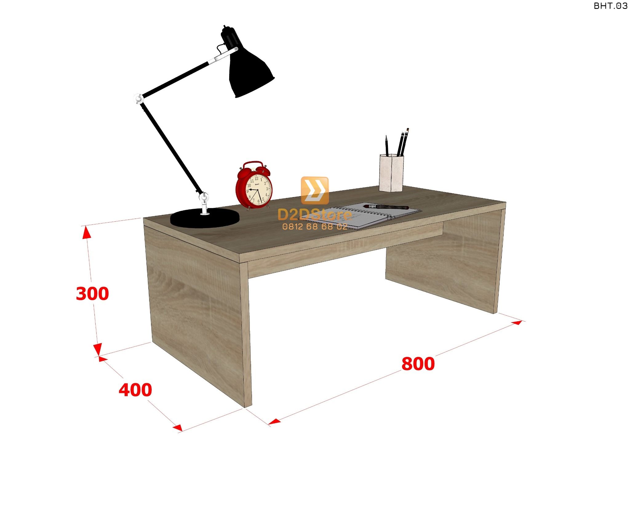  Bàn học thấp cho bé BHT.03 