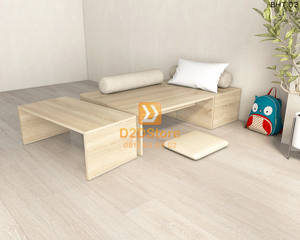 Bàn học thấp cho bé BHT.03