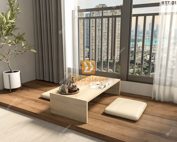 Bàn trà thiền thấp BTT.01