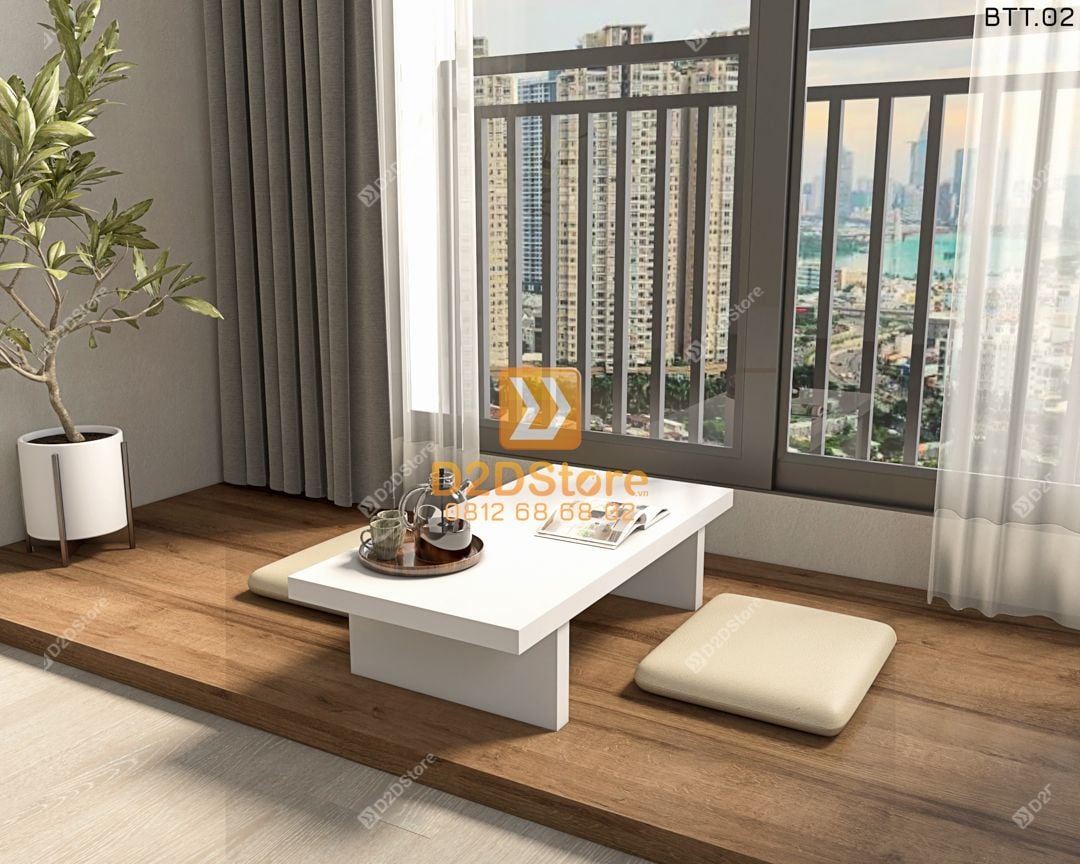  Bàn trà thiền thấp BTT.02 