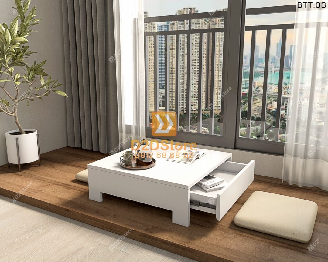 Bàn trà thiền thấp BTT.03 