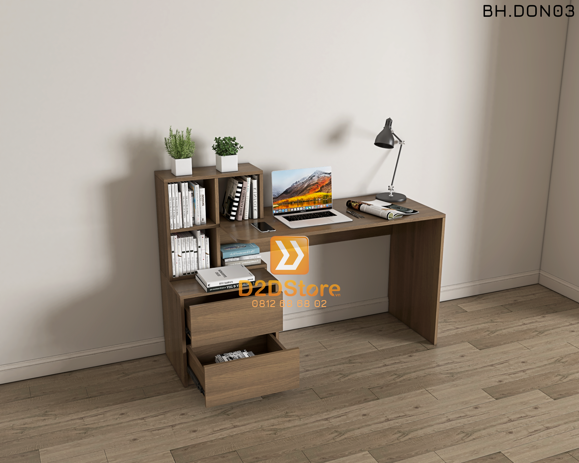  Bàn học đơn cho bé BH.DON03 