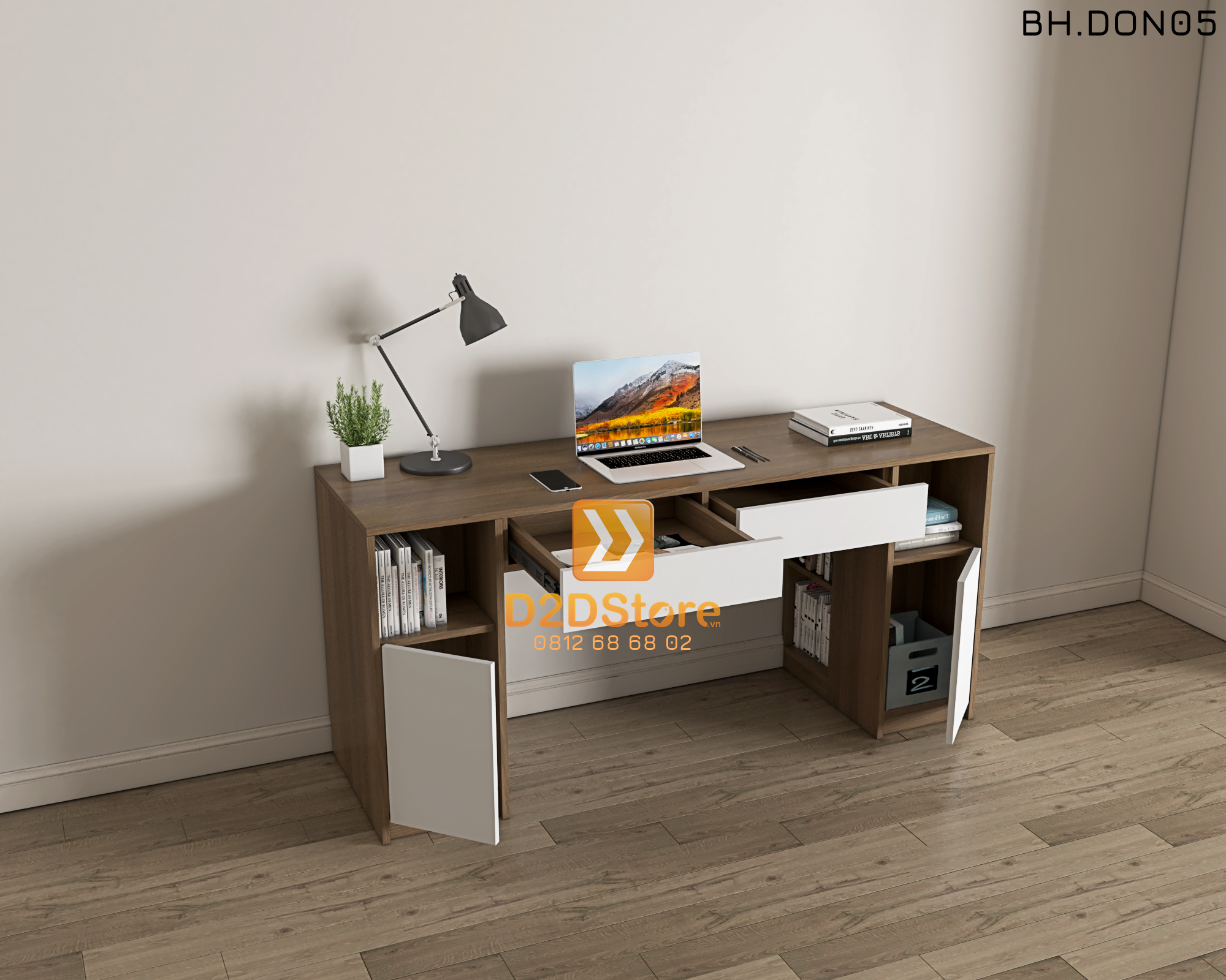  Bàn học đơn cho bé BH.DON05 