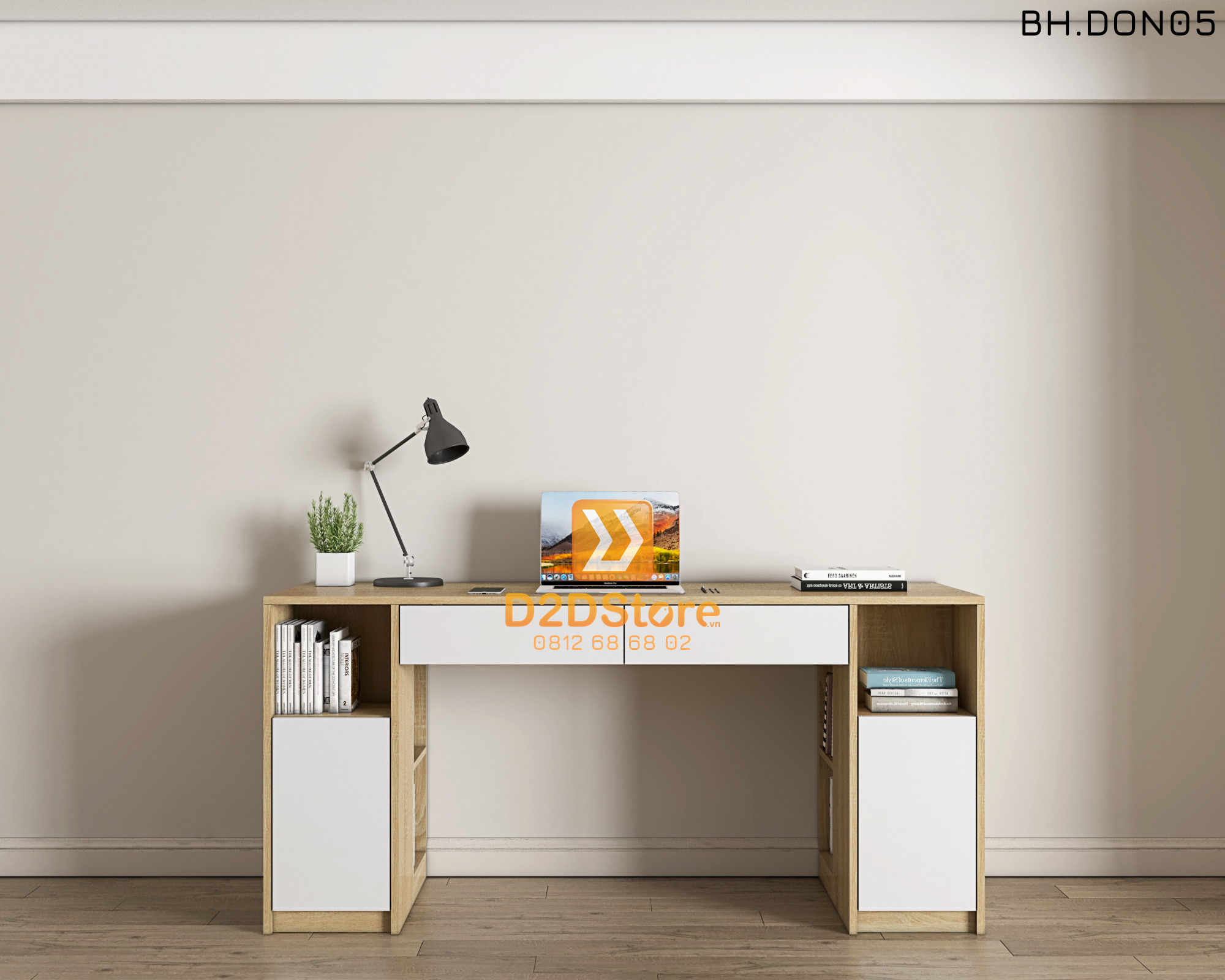  Bàn học đơn cho bé BH.DON05 