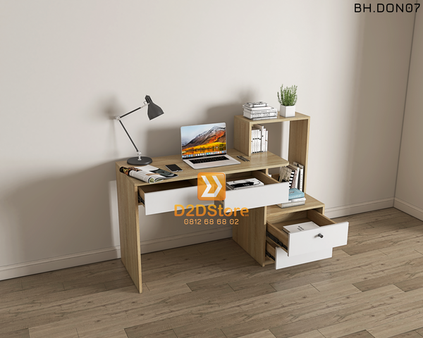Bàn học đơn cho bé BH.DON07