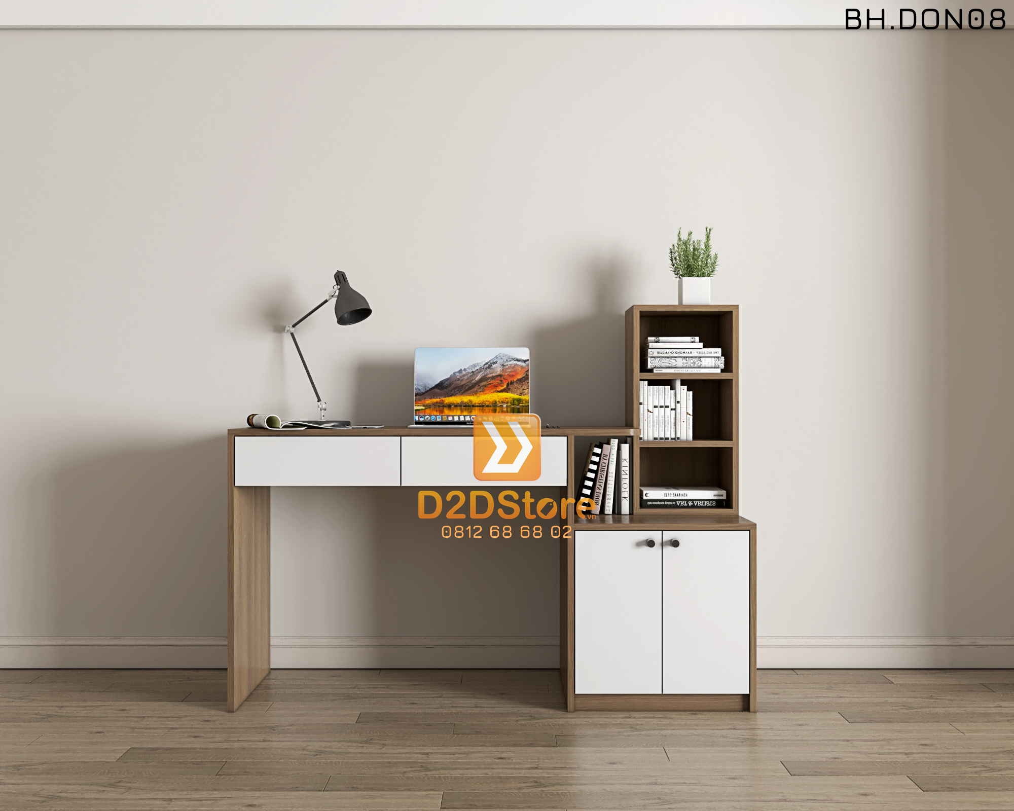  Bàn học đơn cho bé BH.DON08 