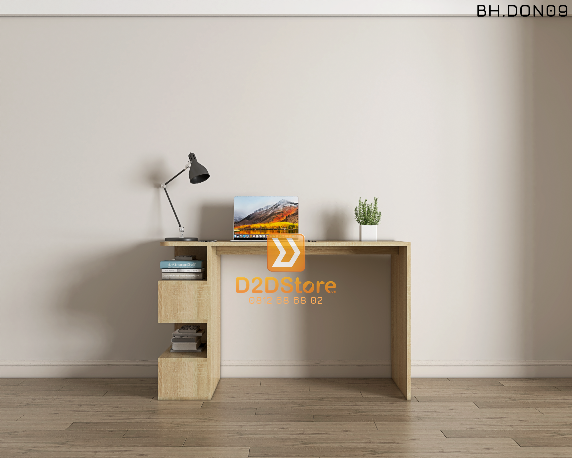  Bàn học đơn cho bé BH.DON09 