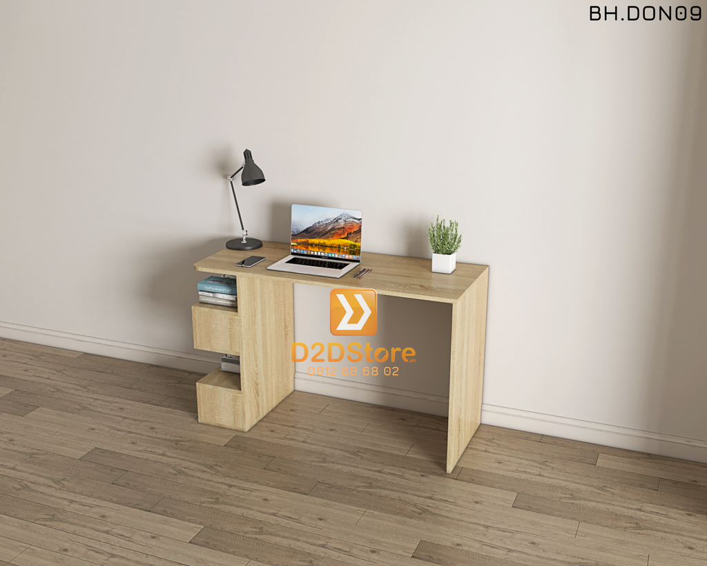 Bàn học đơn cho bé BH.DON09