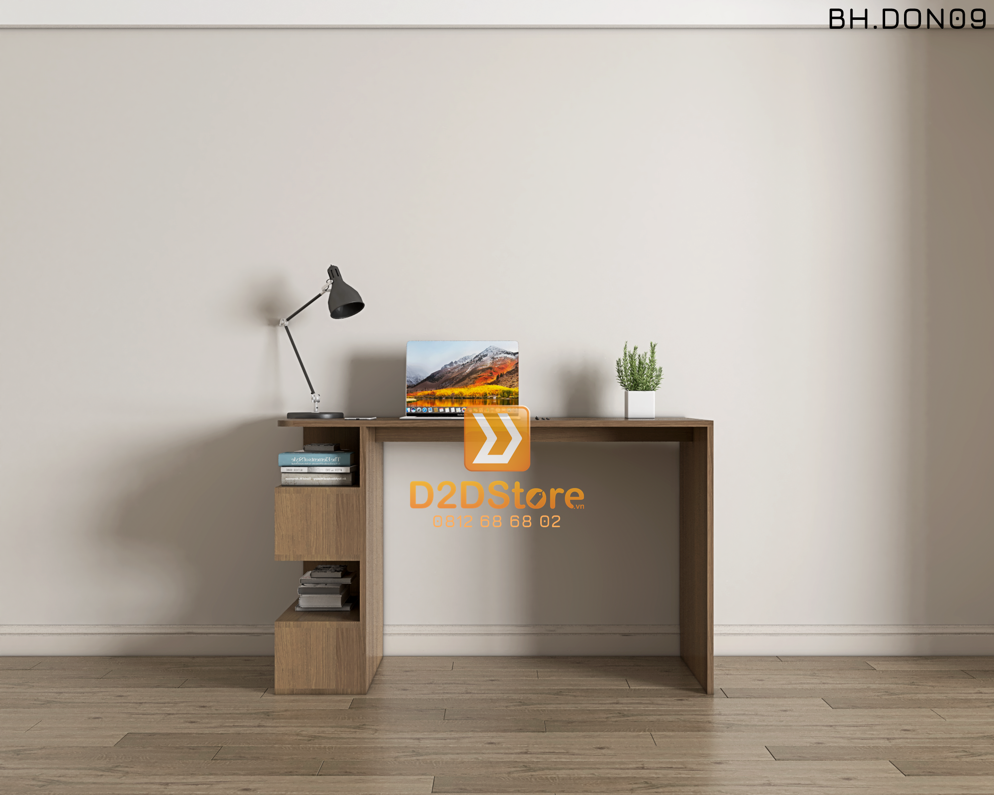  Bàn học đơn cho bé BH.DON09 