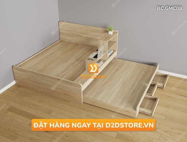Giường kéo 2 tầng thông minh nhiều kích thước mã BC.GMC08