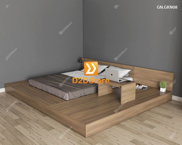 Giường ngủ thấp kiểu Nhật GN.GKN08