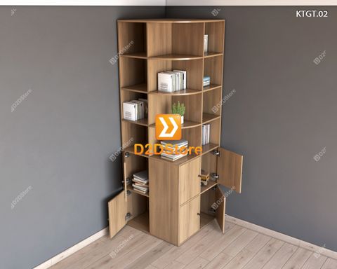 Kệ tủ góc tường KTGT.02