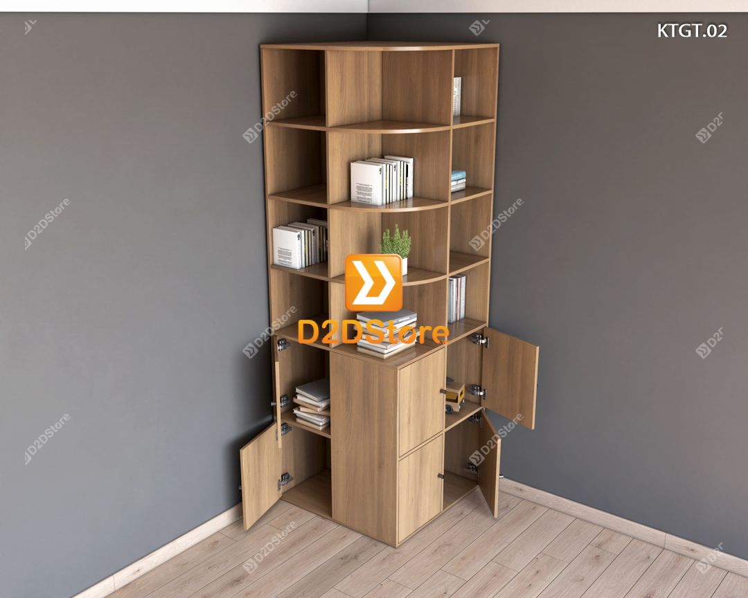  Kệ tủ góc tường KTGT.02 