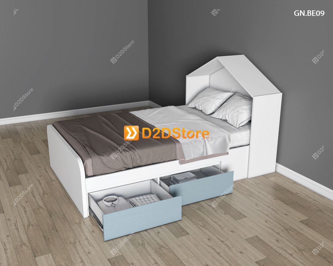  Giường ngủ cho bé GN.BE09 
