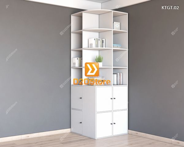 Kệ tủ góc tường KTGT.02