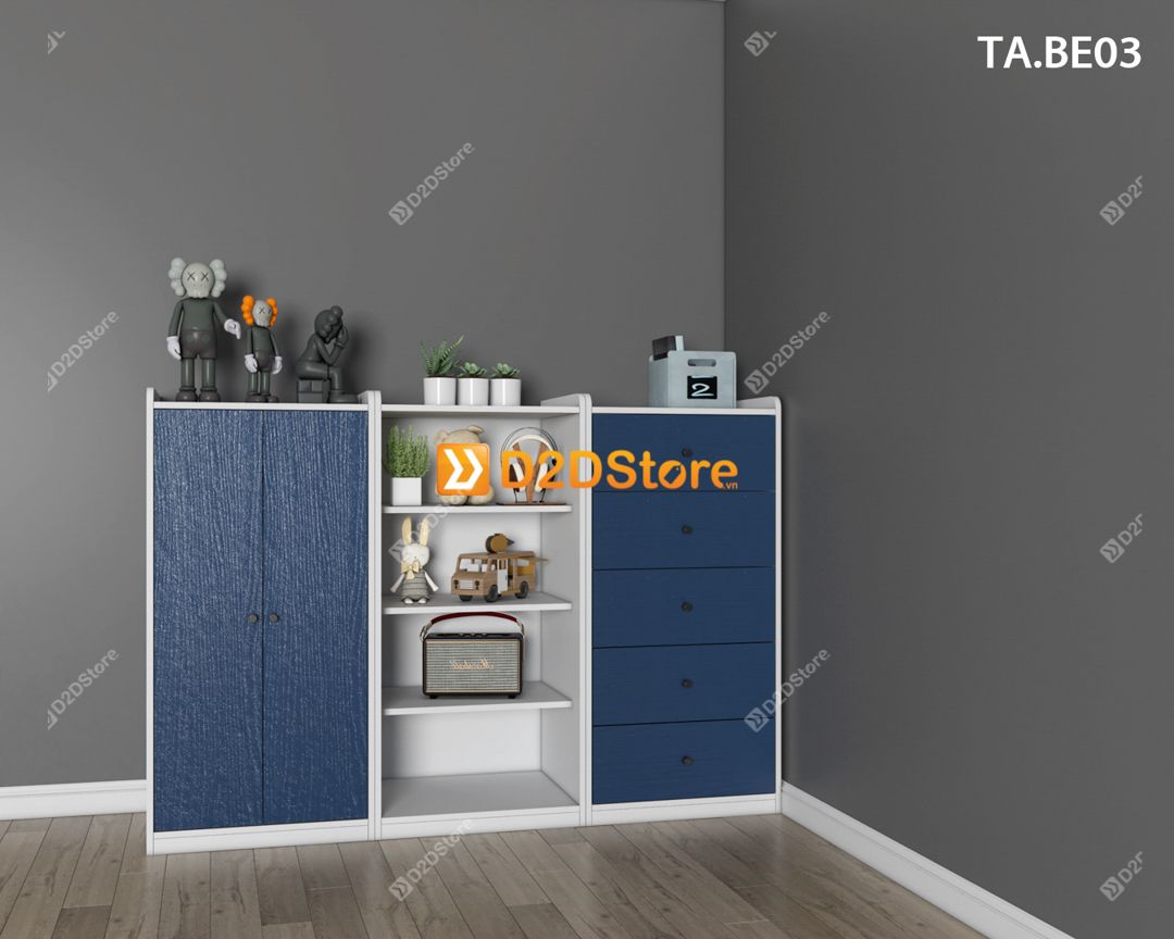 Tủ quần áo cho bé TA.BE03 