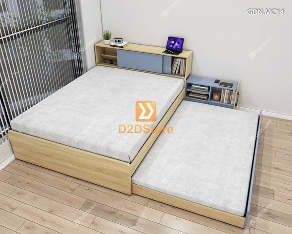 Giường kéo 2 tầng mẹ bồng con GDN.MC14