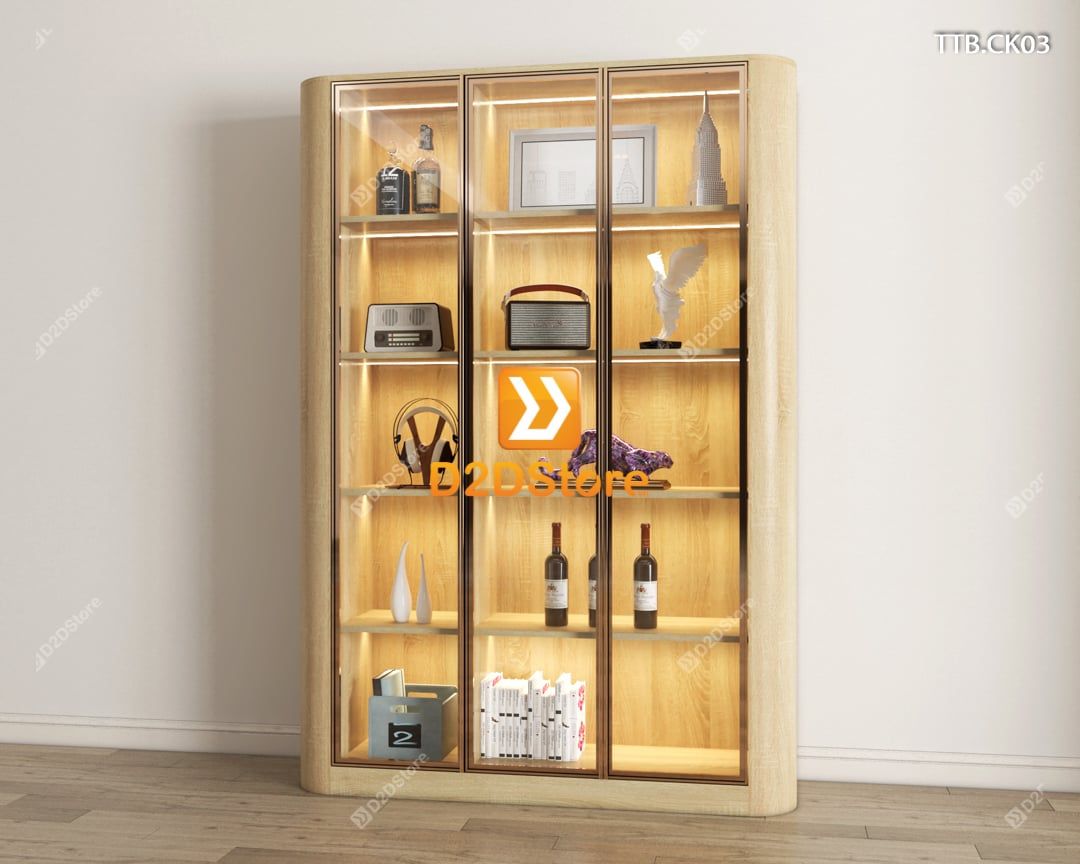  Tủ trưng bày cánh kính TTB.CK03 