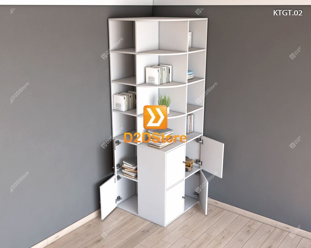  Kệ tủ góc tường KTGT.02 
