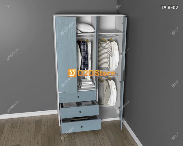 Tủ quần áo cho bé TA.BE02