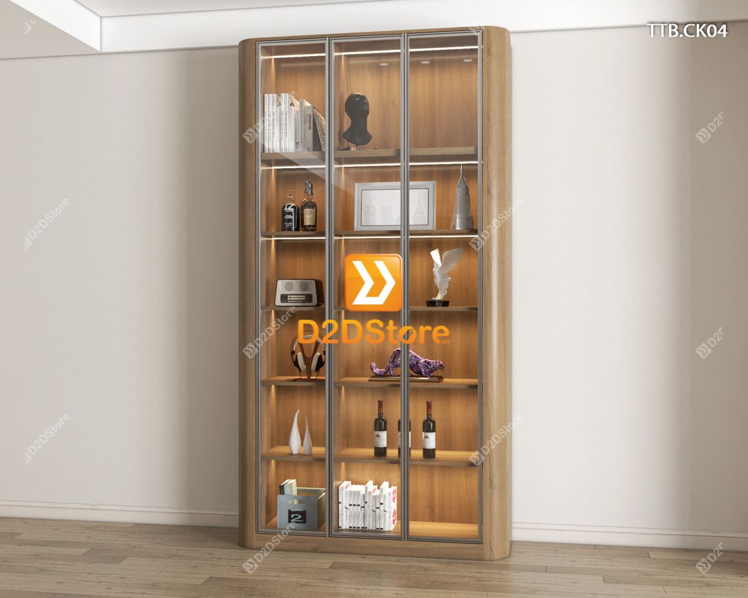  Tủ trưng bày cánh kính TTB.CK04 
