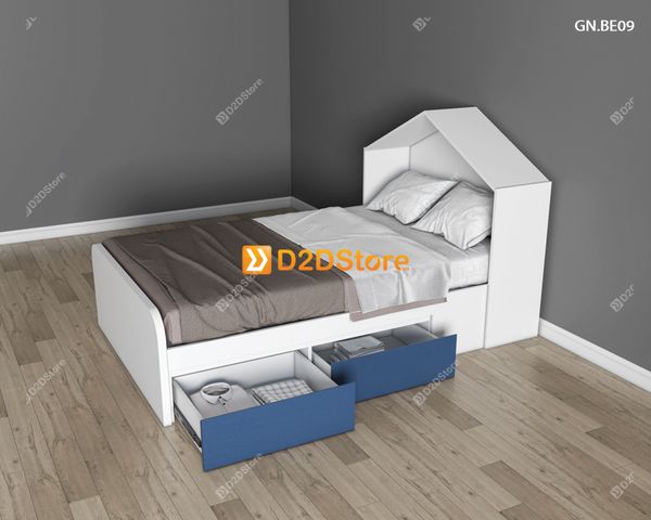 Giường ngủ cho bé GN.BE09
