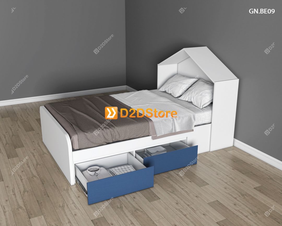  Giường ngủ cho bé GN.BE09 