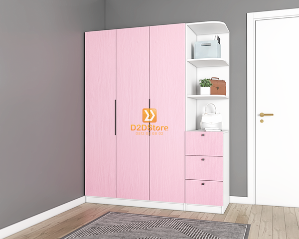 Tủ áo melamine cánh mở TA.MCM05