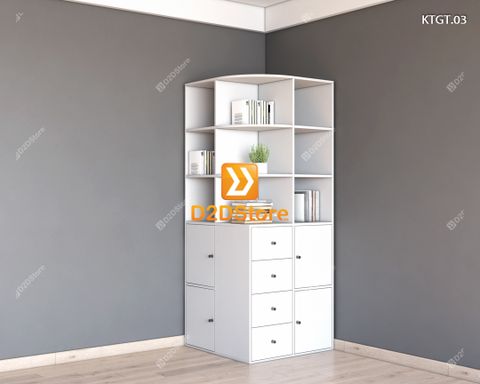 Kệ tủ góc tường KTGT.03