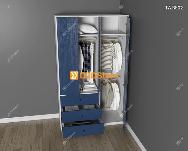 Tủ quần áo cho bé TA.BE04