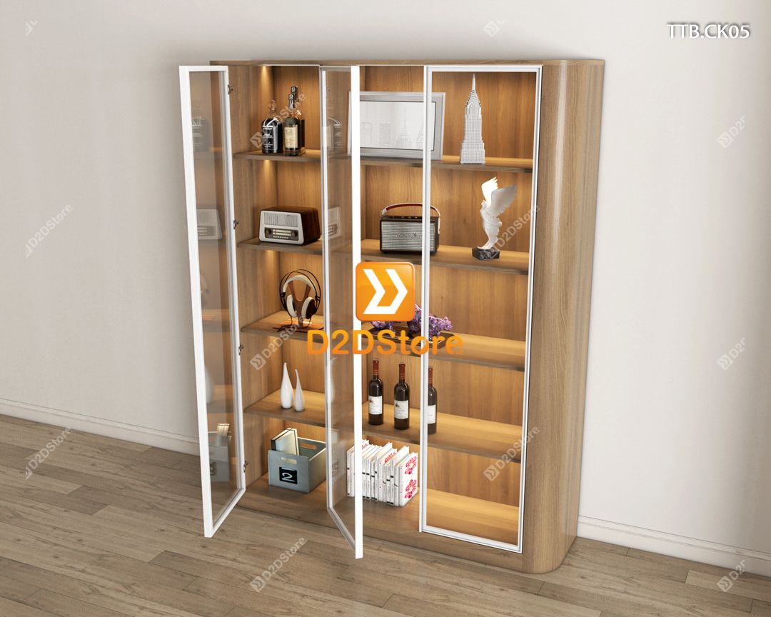  Tủ trưng bày cánh kính TTB.CK05 