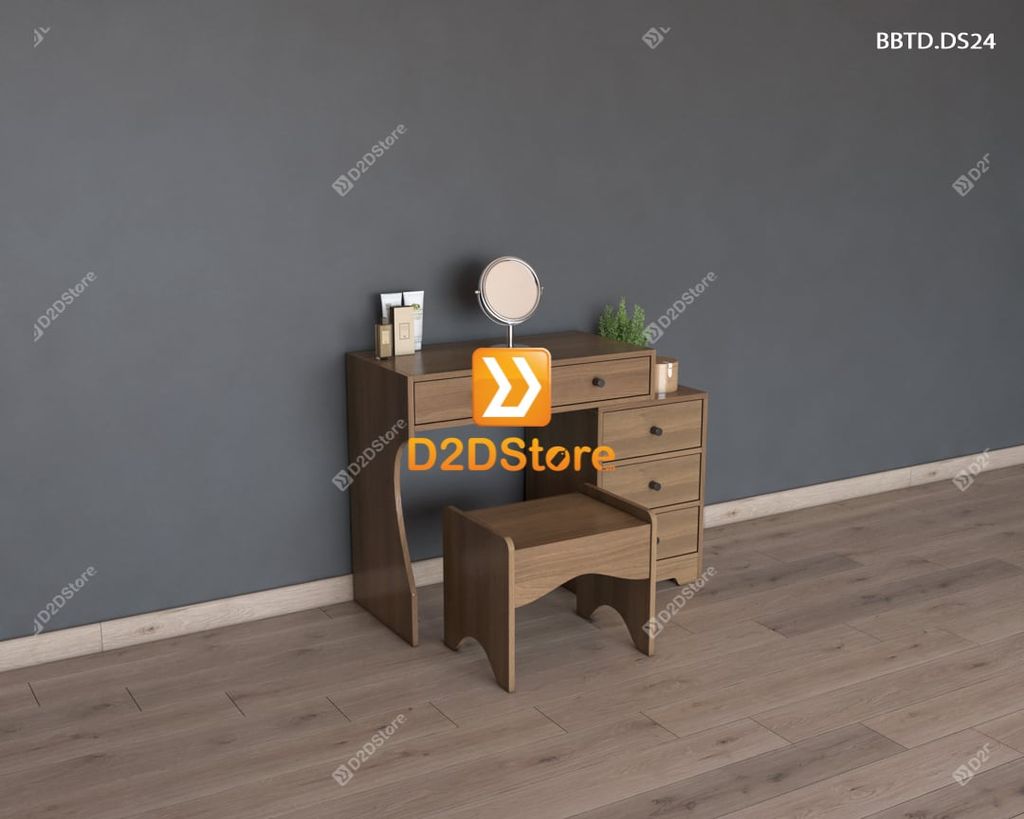 Bộ bàn trang điểm để sàn BBTD.DS24