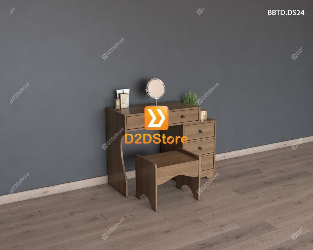  Bộ bàn trang điểm để sàn BBTD.DS24 