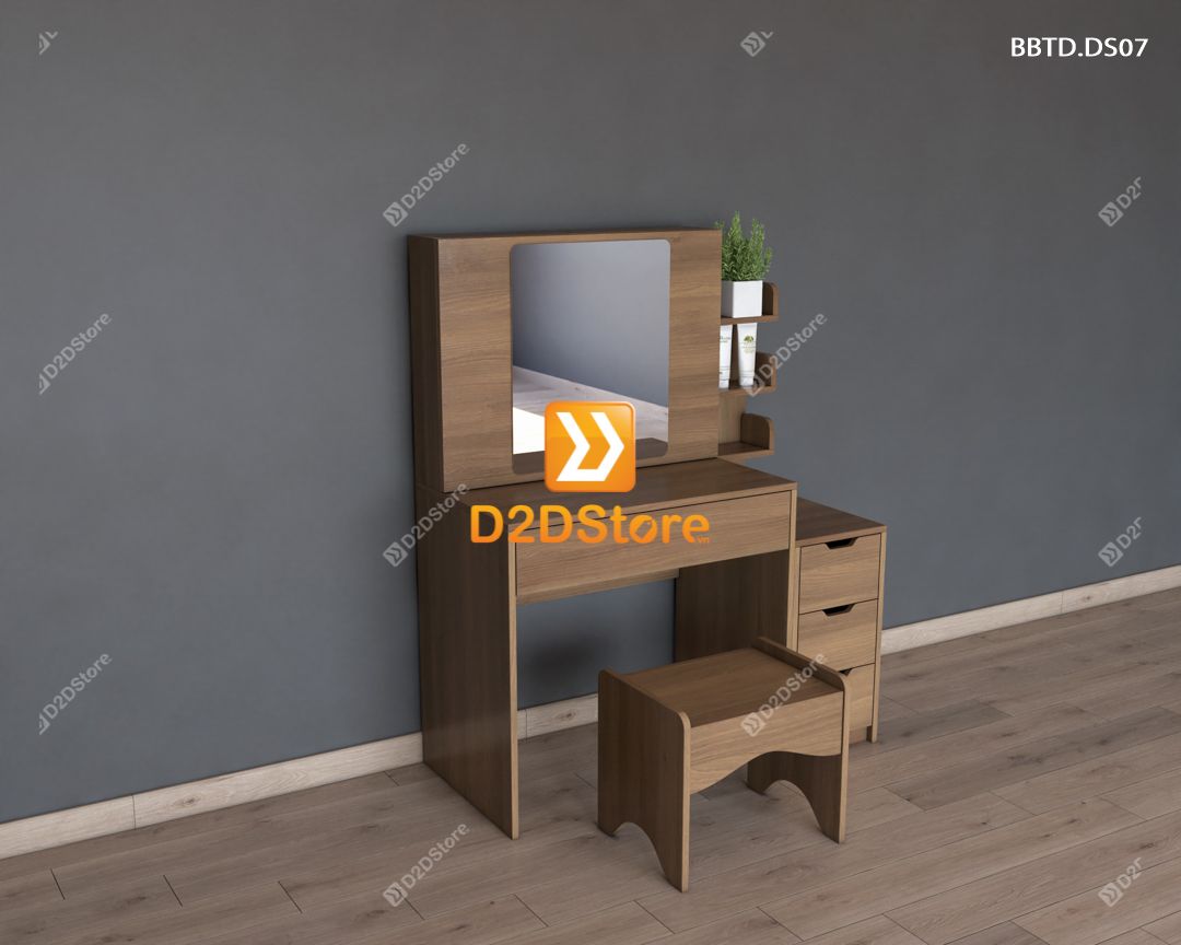  Bộ bàn trang điểm để sàn BBTD.DS07 