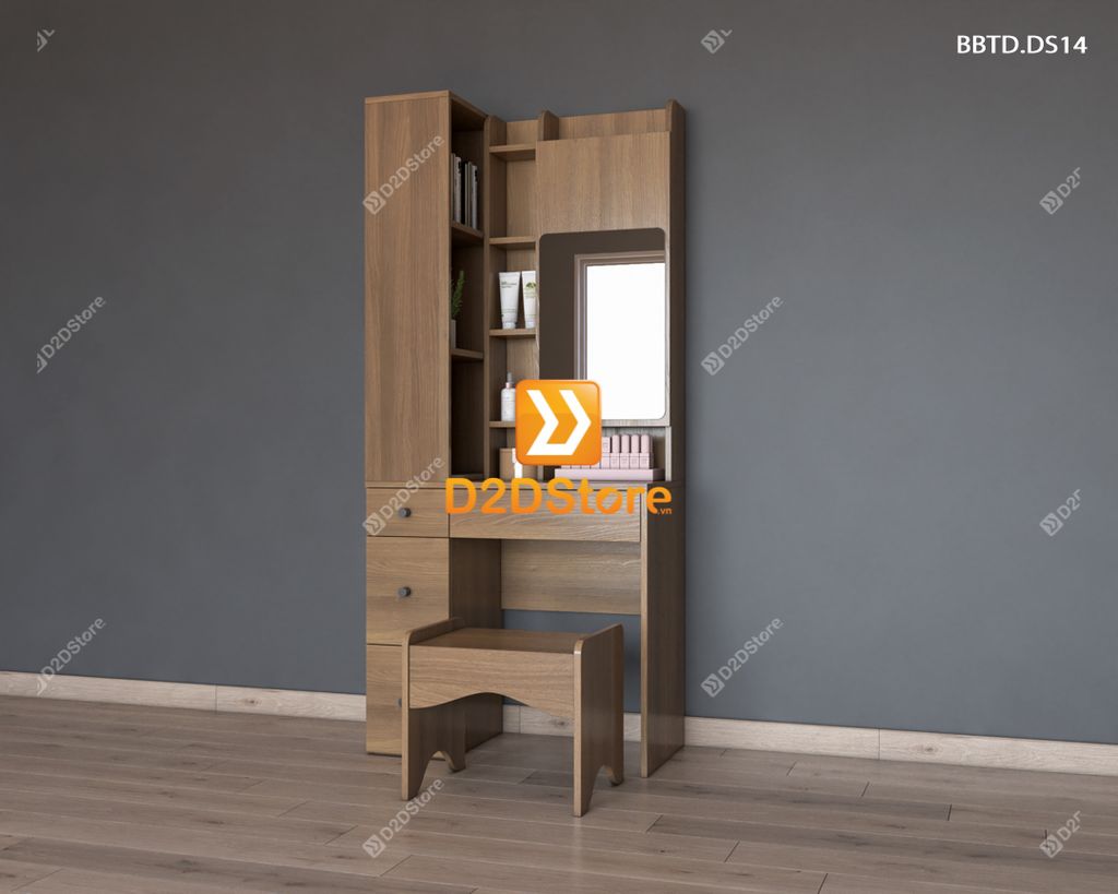 Bộ bàn trang điểm để sàn BBTD.DS14
