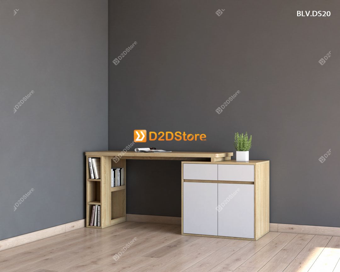  Bàn làm việc để sàn BLV.DS20 