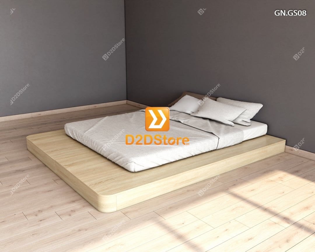  Giường ngủ dạng bục đa năng GN.GS08 