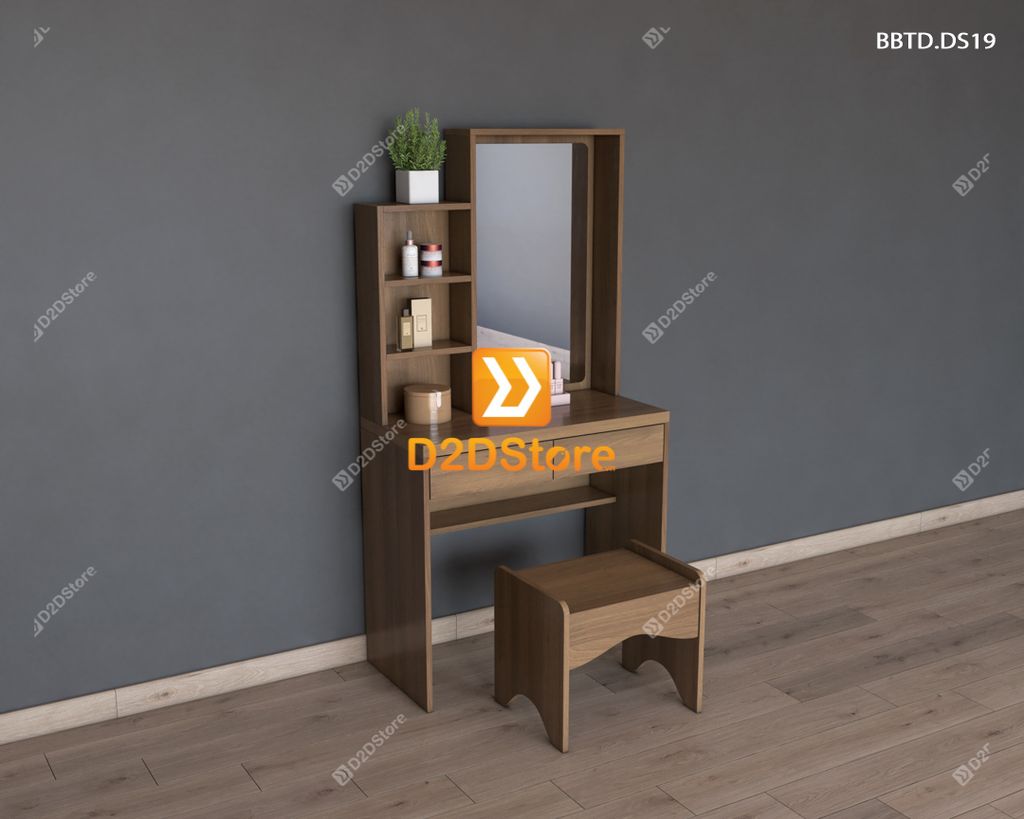 Bộ bàn trang điểm để sàn BBTD.DS19