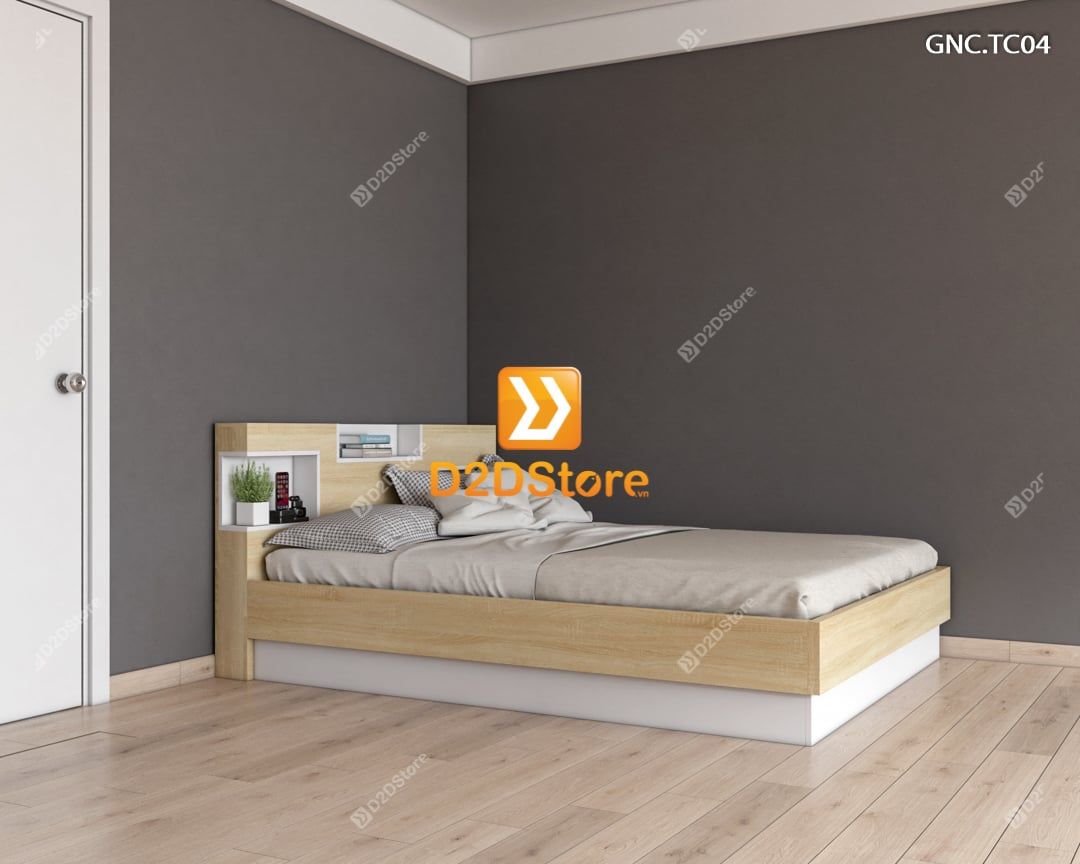  Giường ngủ hiện đại GNC.TC04 