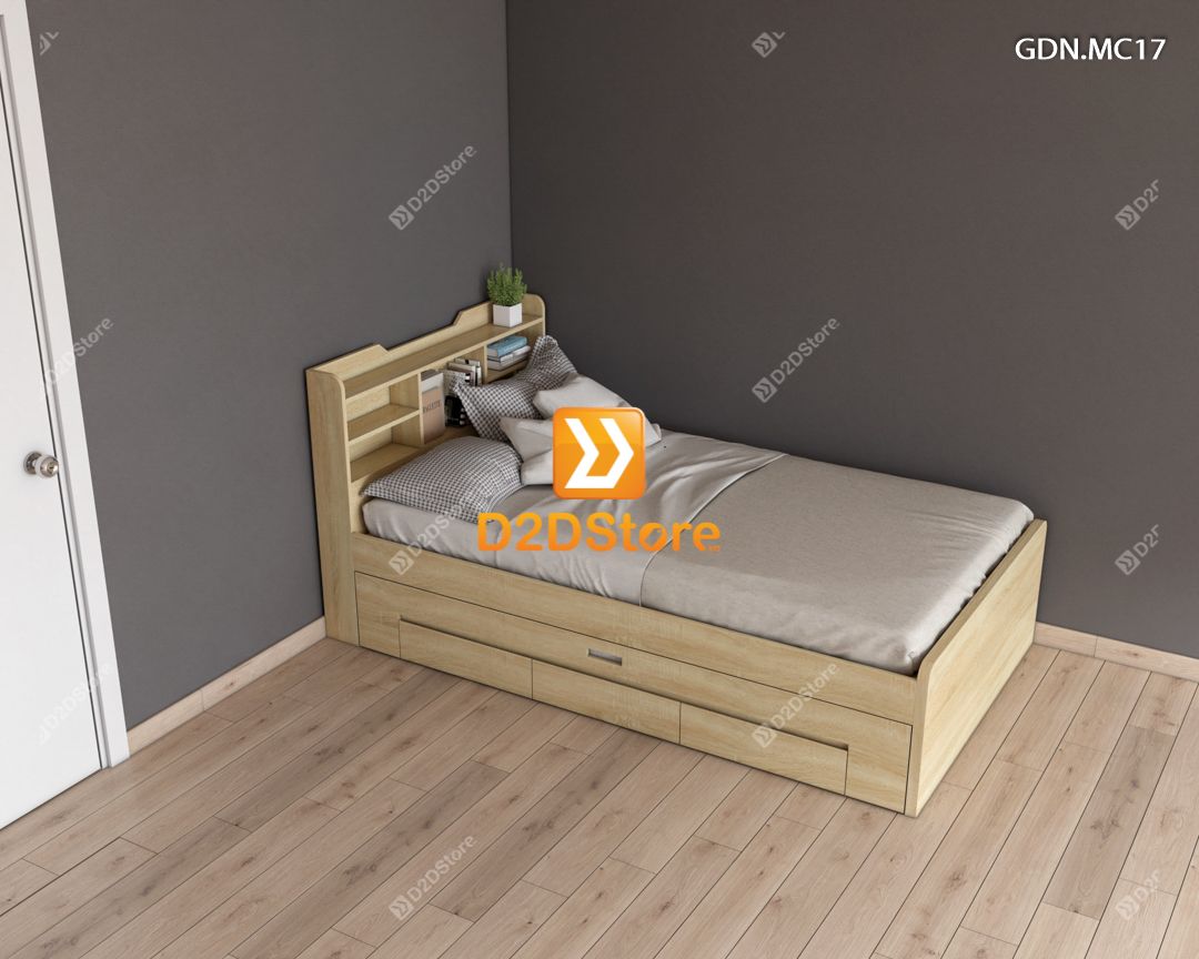  Giường kéo 2 tầng mẹ bồng con GDN.MC17 