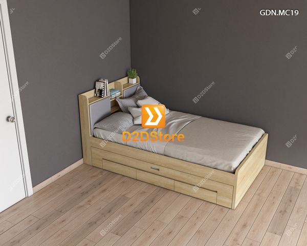 Giường kéo 2 tầng mẹ bồng con GDN.MC19