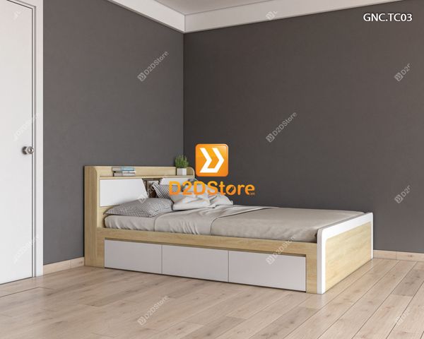 Giường ngủ hiện đại GNC.TC03