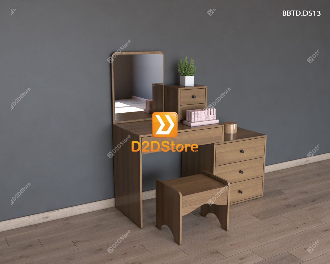  Bộ bàn trang điểm để sàn BBTD.DS13 