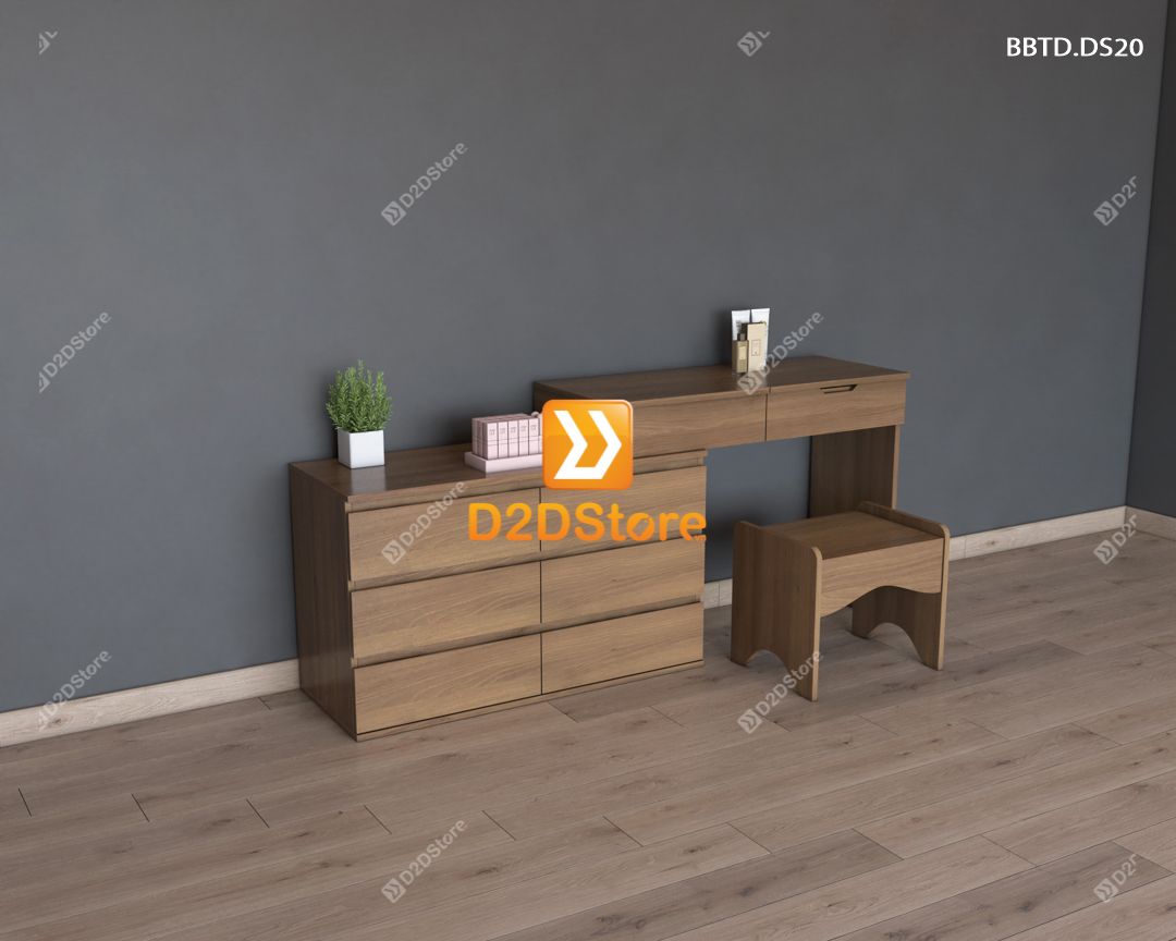  Bộ bàn trang điểm để sàn BBTD.DS20 